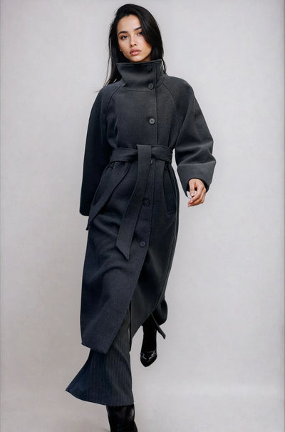 Emelie Coat with Belt