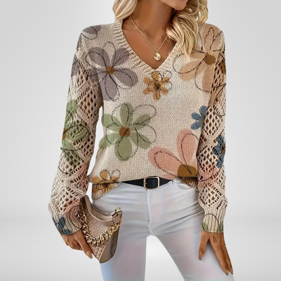ELORIA FLORAL KNIT