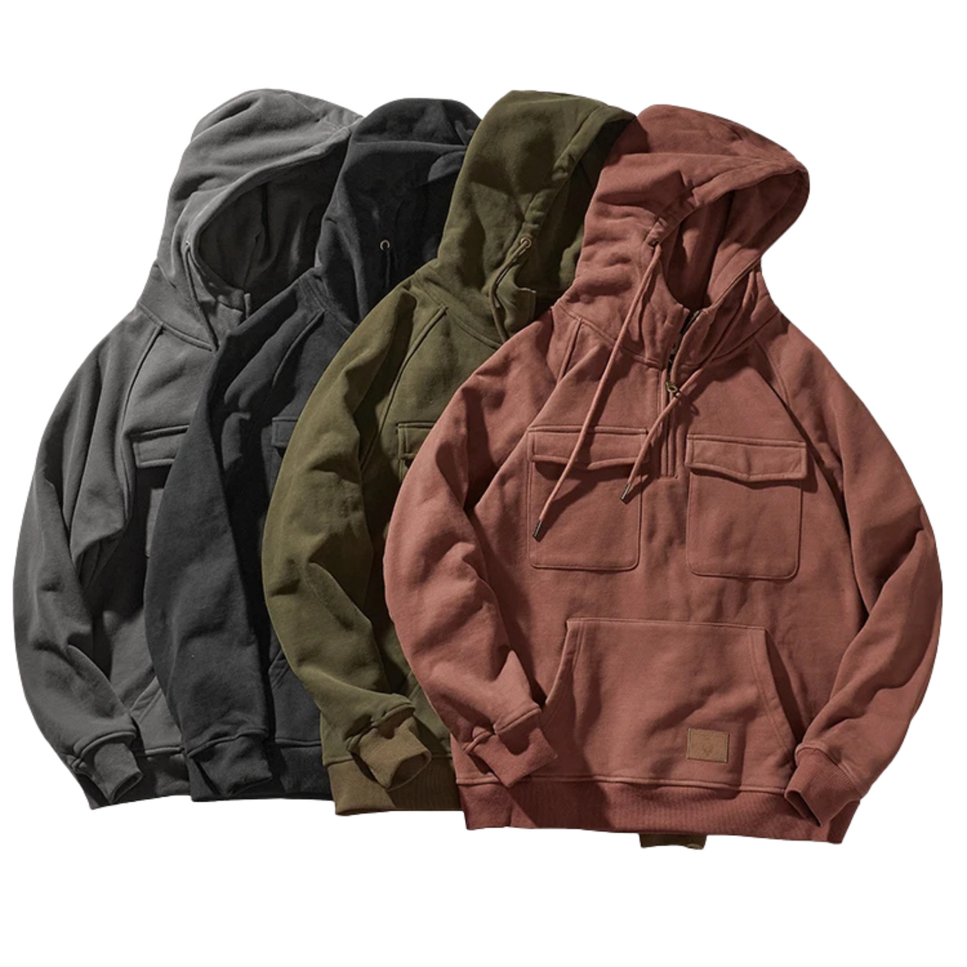 RAVENWELL QUARTER-ZIP HOODIE