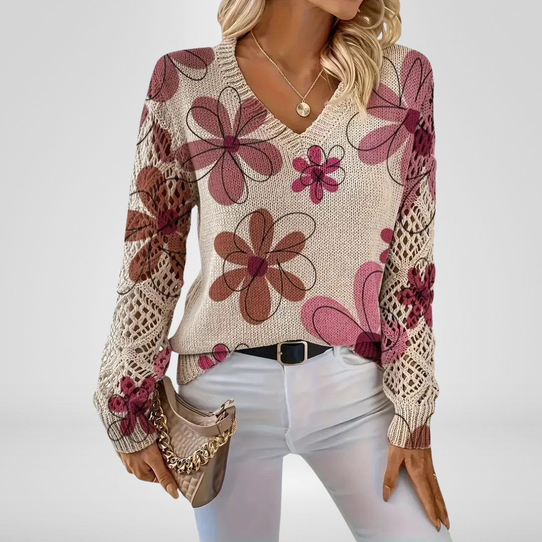 ELORIA FLORAL KNIT