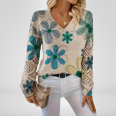 ELORIA FLORAL KNIT