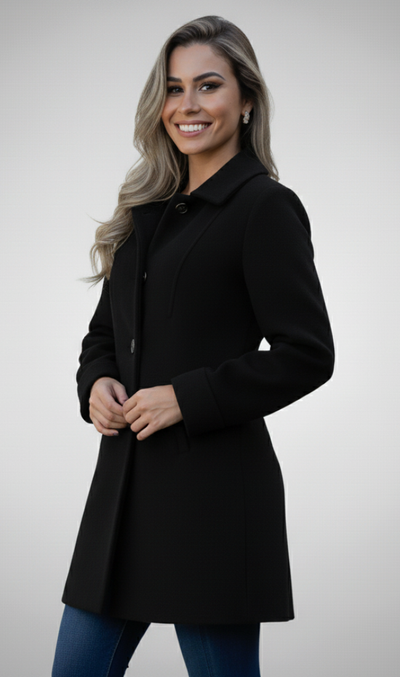 Modavera - Elegant Wool Coat