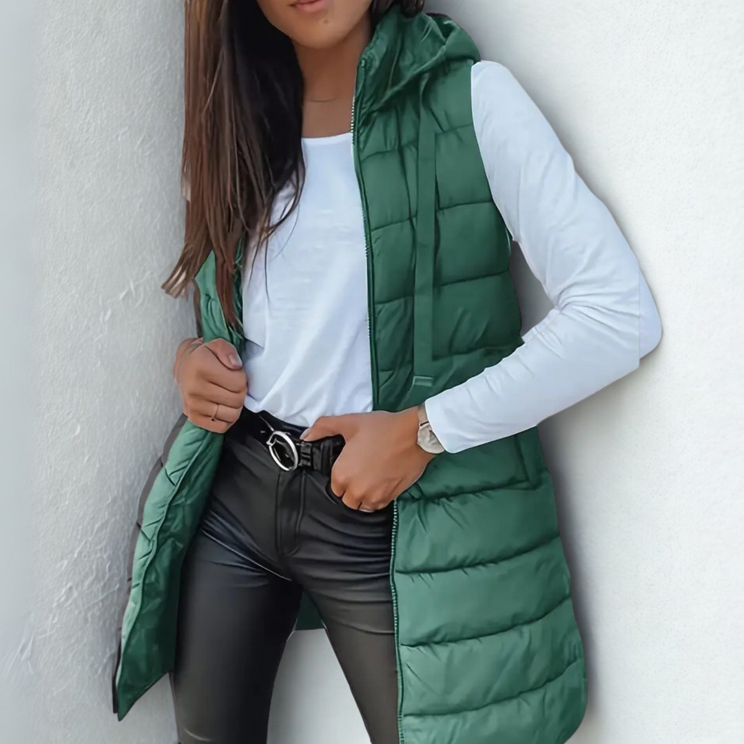 ZYRIC LONG PUFFER VEST