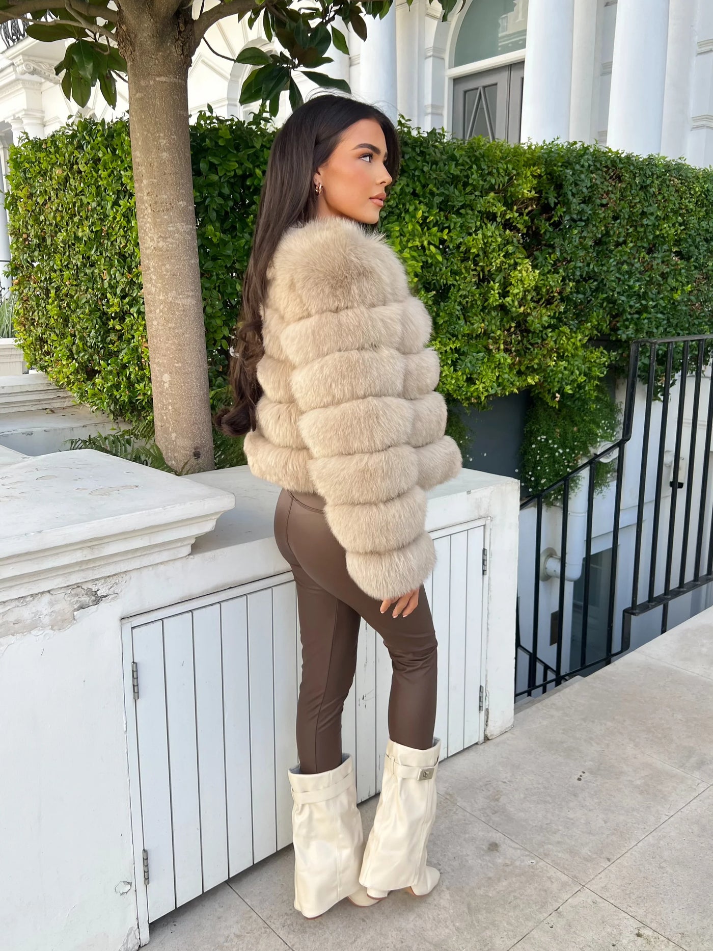 Tiana Elegance Faux Fur Jacket