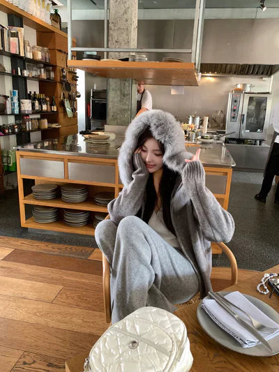 Elegance Faux Fur Jacket