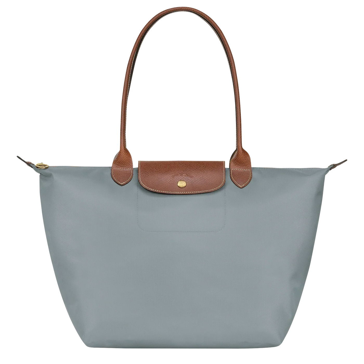 Large Le Pliage Tote, Steel