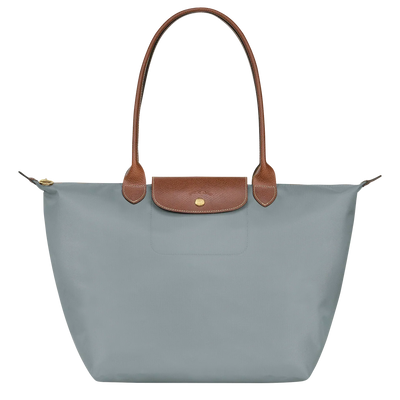 Large Le Pliage Tote, Steel