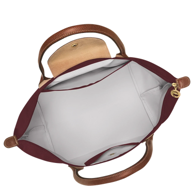 Large Le Pliage Tote, Burgundy