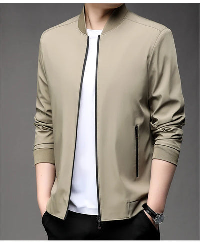 HUDSON STAND-COLLAR BLAZER