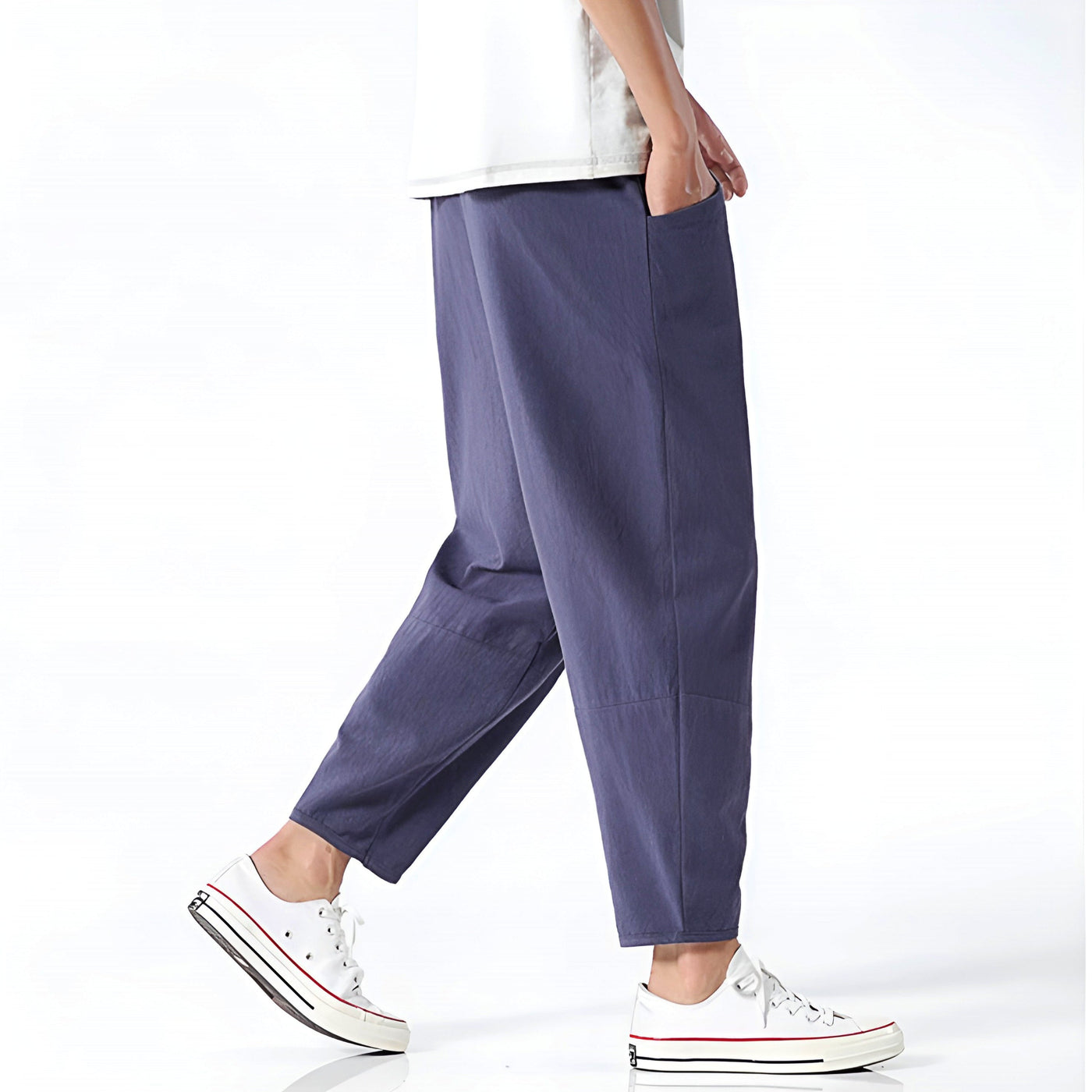 URBAN CROPPED COTTON PANTS
