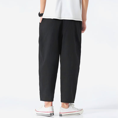 URBAN CROPPED COTTON PANTS