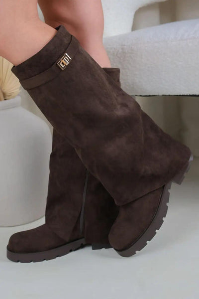 Yalena Chunky Boots
