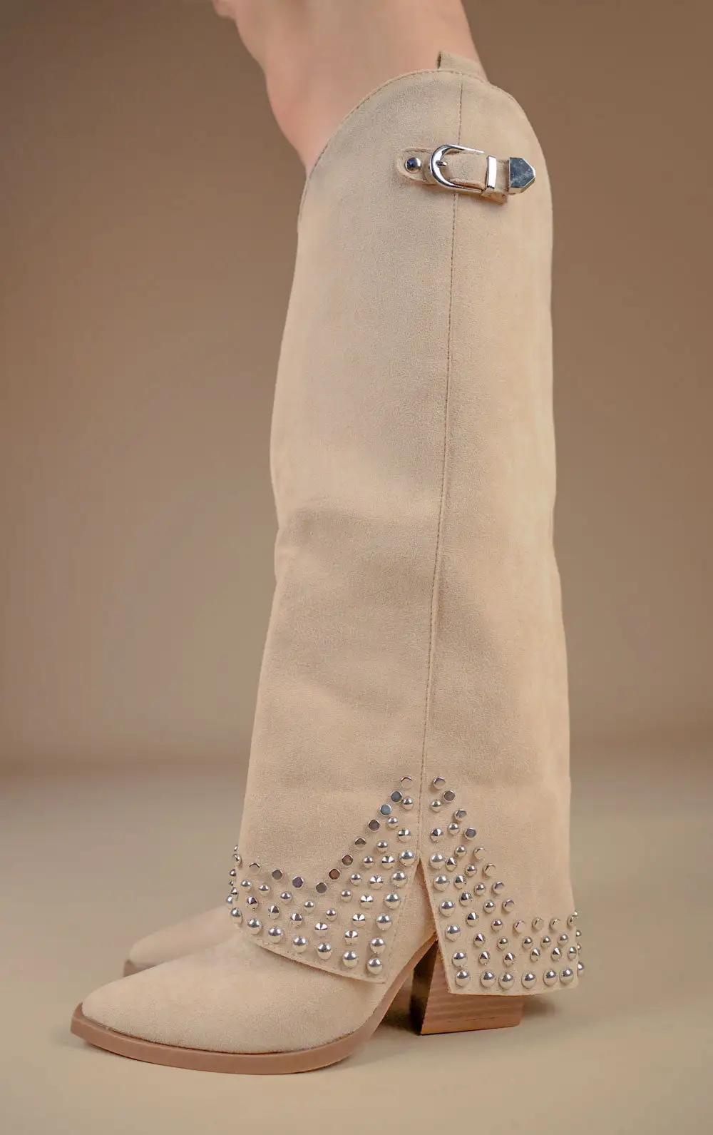 Mariel Boots with Sequins