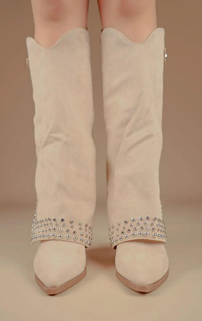 Mariel Boots with Sequins