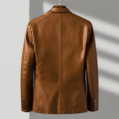 ALESSANDRO LEATHER BLAZER