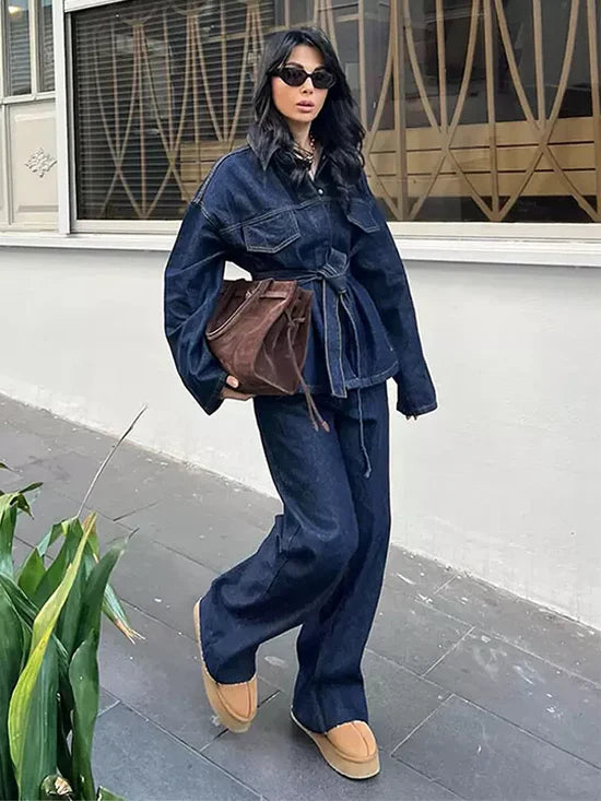 Elegant Denim Set