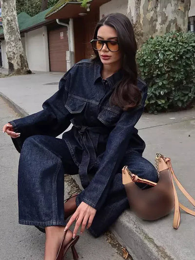 Elegant Denim Set