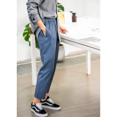 NERISSE LEATHER TROUSERS