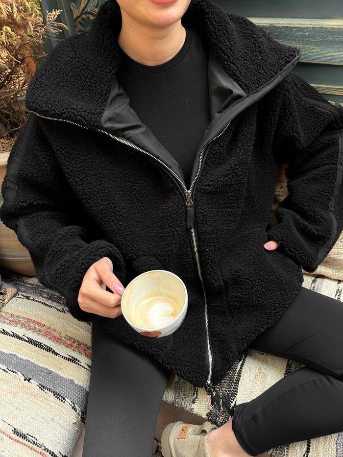 Melis Teddy Fleece Jacket
